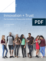 Innovation + Trust: The Foundation of Responsible Artificial Intelligence