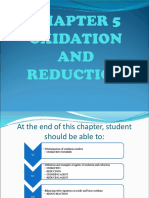 CHM131 - Chapter 5 - Oxidation and Reduction