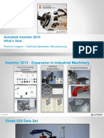 Autodesk Inventor 2015 What's New: Rickard Lindgren - Technical Specialist, Manufacturing