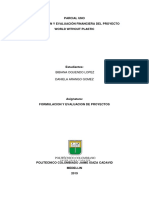 Parcial Preparación y Evaluación Financiera Del Proyecto - Daniela Arango - Bibiana Oquendo PDF