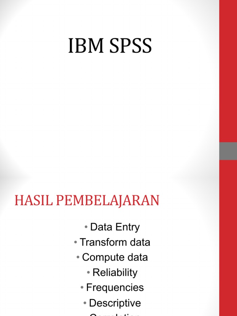 Bengkel Spss Pdf Pdf