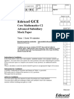 C2 Mock QP