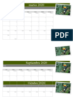 Calendario Agosto A Diciembre