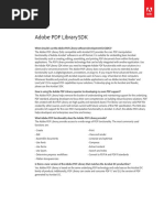 Adobe PDF Library SDK