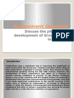 Assignment Question Cooperatives