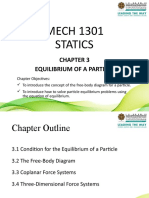 MECH 1301 Statics: Equilibrium of A Particle
