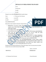 Surat Kesepakatan Mekanisme Transaksi Taman Hermanto PDF