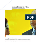 Top de escándalos de la FIFA 3