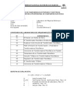 Syllabus Laboratorio de Máquinas Eléctricas I 2020-I PDF