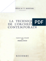 A. Casella, V. Mortari - La Technique de l'Orchestre Contemporain