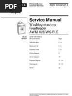 Download Whirlpool AWM028 Washing Machine by Manolis Vouros SN46798006 doc pdf