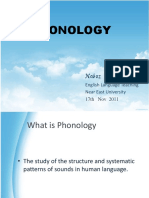 Phonology: Nabaz N. Jabbar