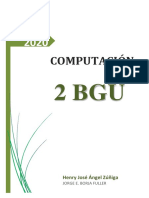 Computación 2BGU PDF