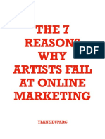 The 7 Reasons WHY Artists Fail at Online Marketing: Ylane Duparc
