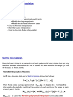 Section5 - 7 - Hermite Interpolation PDF