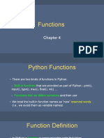 Python 04 Functions