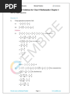 CBSE Grade 8 Maths Notes