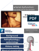 RK - SLIDES - Cervical Arterial Dysfunction 