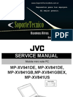 JVC Mini Note Mp-Xv941de 841de 841gb 841gbex 841us