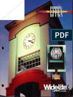 Wide-Lite Effex Series Floodlight Brochure 1995