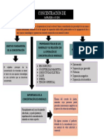 CUBAS CASTILLO HERNÁN - Concentración de Minerales - MAPA CONCEPTUAL