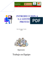 Introduccion A La Gestion de Proyectos