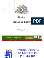 Ejercicio: Trabajo en Equipo