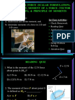 Lecture 4 - Noncuncurrent Forces PDF