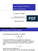 Autonomous Systems Tutorial 3