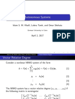 Autonomous Systems: Islam S. M. Khalil, Lobna Tarek, and Omar Shehata