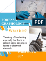 Forensic Graphology: by Lidia Rosas