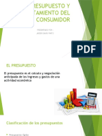 Presupuesto y Comportamiento Del Consumidor