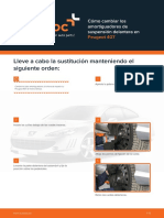 Cómo Cambiar Los Amortiguadores de Suspensión Delantera en Peugeot 407 PDF