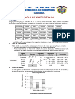 Matematica2 Semana 13 Guia de Estudio Tabla de Frecuecias II Ccesa007