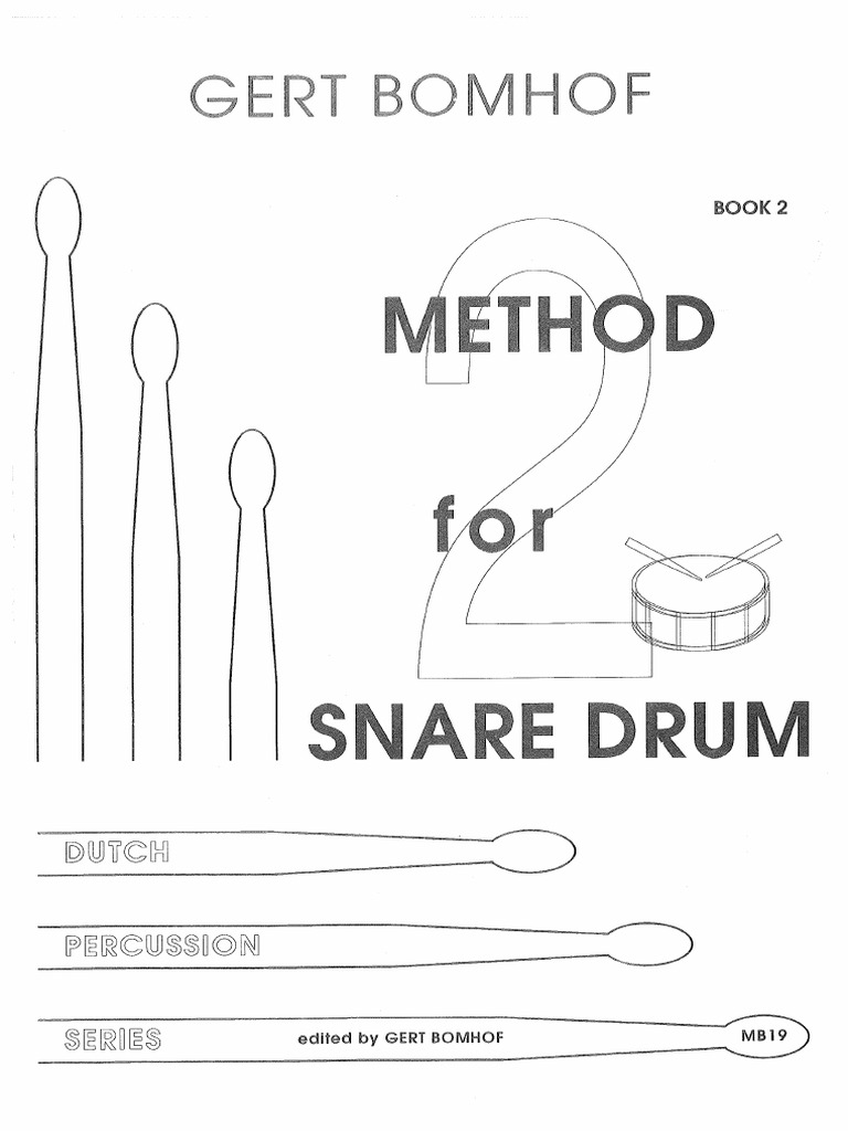 GertBomhofMethodForSnareDrumBook2pdf DUETOS PDF PDF