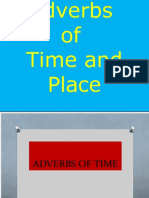 Adverbs of Time and Place