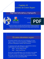 Seguridad Informática y Criptografía. Aplicaciones de Correo Seguro