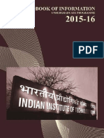 IITRpr UG Handbook of Information 2015-16