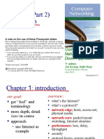 Chapter 1 (Part 2) : Computer Networking: A Top Down Approach
