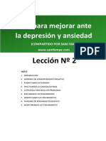 Guía para Mejorar Ante La Depresión y Ansiedad L2 PDF