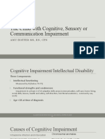 Lecture 5 Cognitive, sensory, communication Impairment