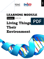 Learning Module: Living Things and Their Environment