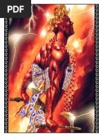 Curso de Alta Magia Vermelha  Candomblé - Módulo I – A Cultura Religiosa Dos Iorubás