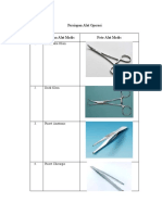 Persiapan Alat Operasi