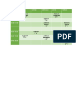 Horario de Clases