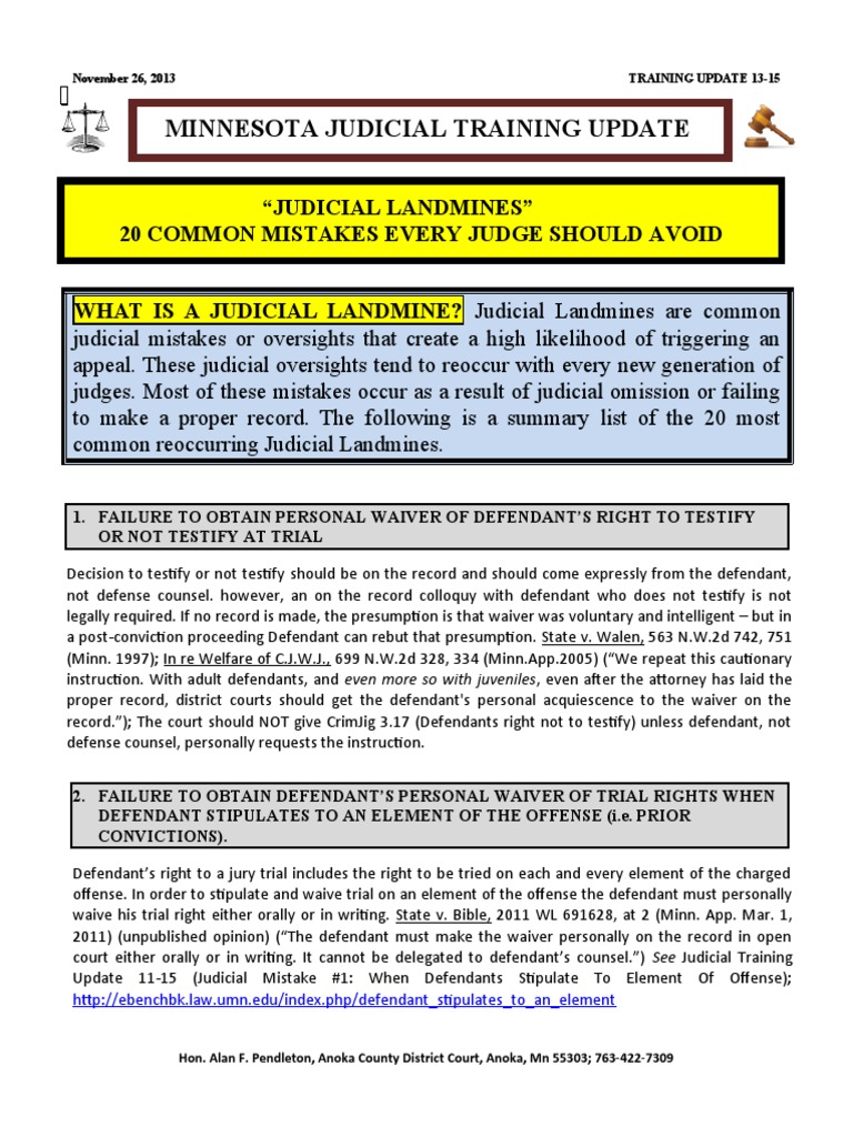 Judicial Training Update PDF Plea Batson V. Kentucky