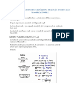 Ejemplos de Ácidos Monoprotónicos. Biología Molecular y Biorreactores