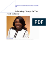 Top Trends Driving Change in The Food Industry: Feb 16, 2019, 07:02am