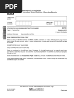 Cambridge International General Certificate of Secondary Education