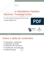 Sesión 10 Hipofunción Pituitaria Nanismo Pubertad Tardía